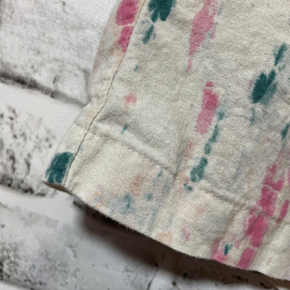 Old Navy Women’s Elastic Drawstring Tie Dye 4 Pocket Shorts Size Med - Picture 4 of 11